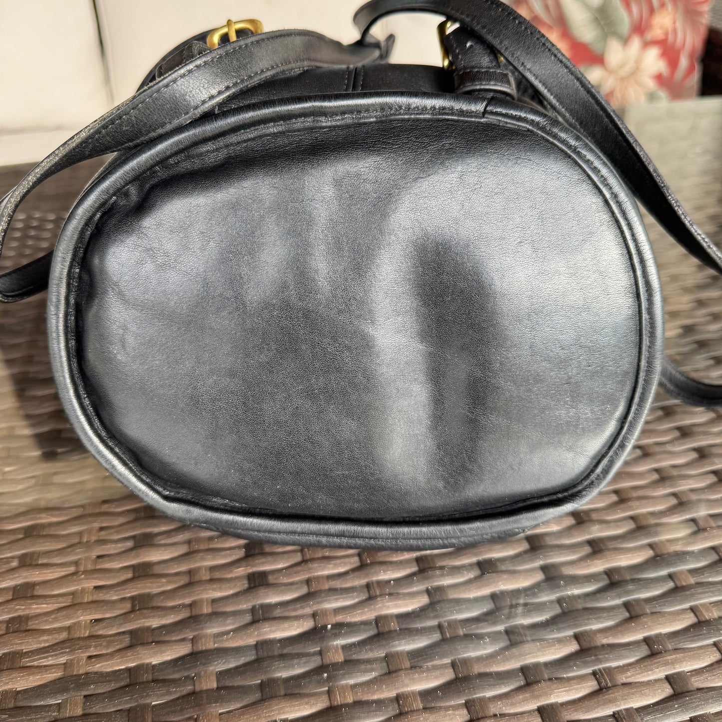 Vintage Coach Black Handle Backpack 9992🖤🍫