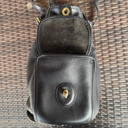 Vintage Coach Black Handle Backpack 9992🖤🍫