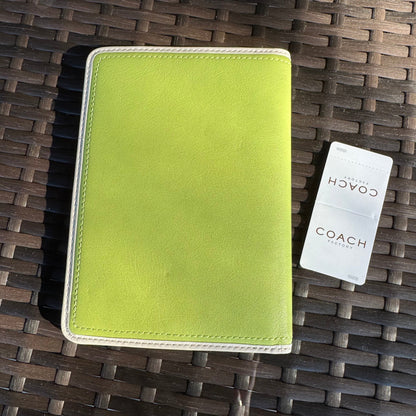 Vintage Coach Y2K Embossed Photo Book In Mint Green🥬🎄