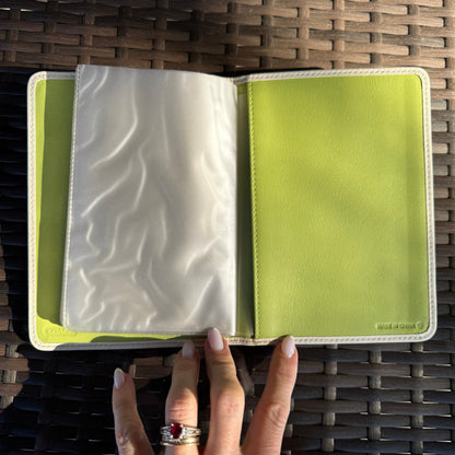 Vintage Coach Y2K Embossed Photo Book In Mint Green🥬🎄