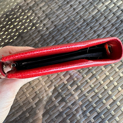 Vintage Coach Red Madison Pocket Organizer 4489🍒❤️‍🔥