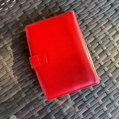 Vintage Coach Red Madison Pocket Organizer 4489🍒❤️‍🔥