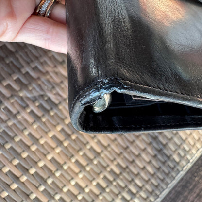 Vintage Coach Black Pocket Organizer🖤🍫