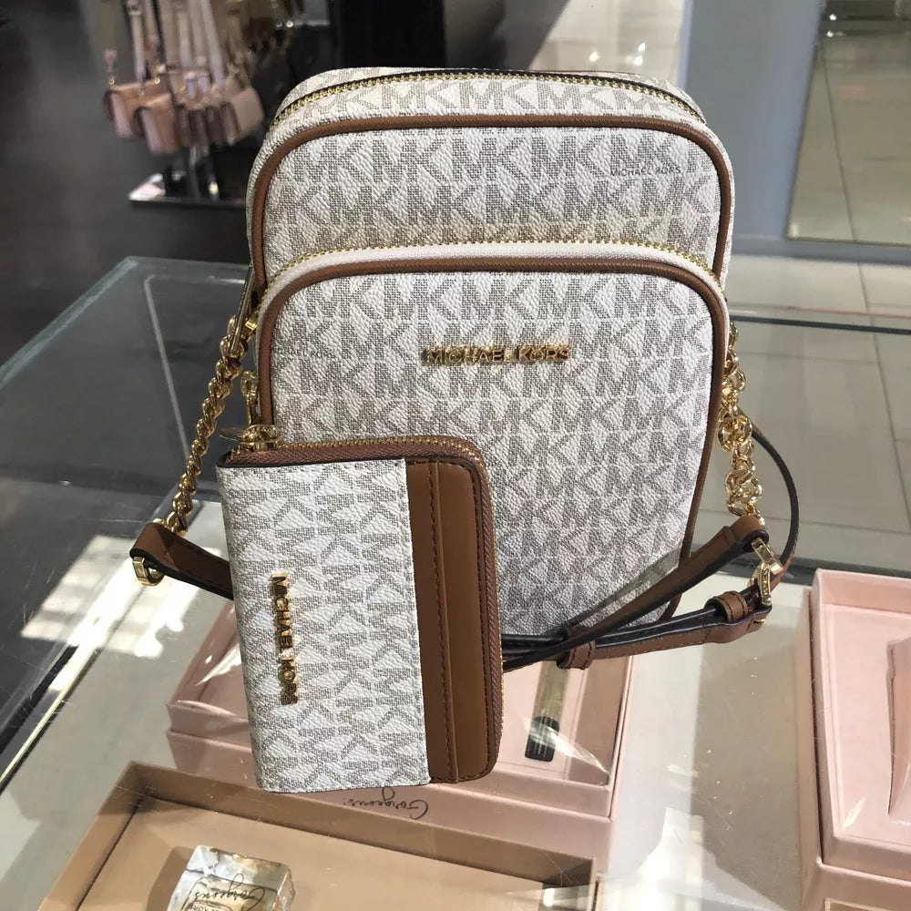 Michael Kors Women Flight Bag Crossbody Bag Messenger Handbag MK🌲🍀