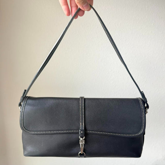 Vintage Coach Hamptons Clip Demi flap