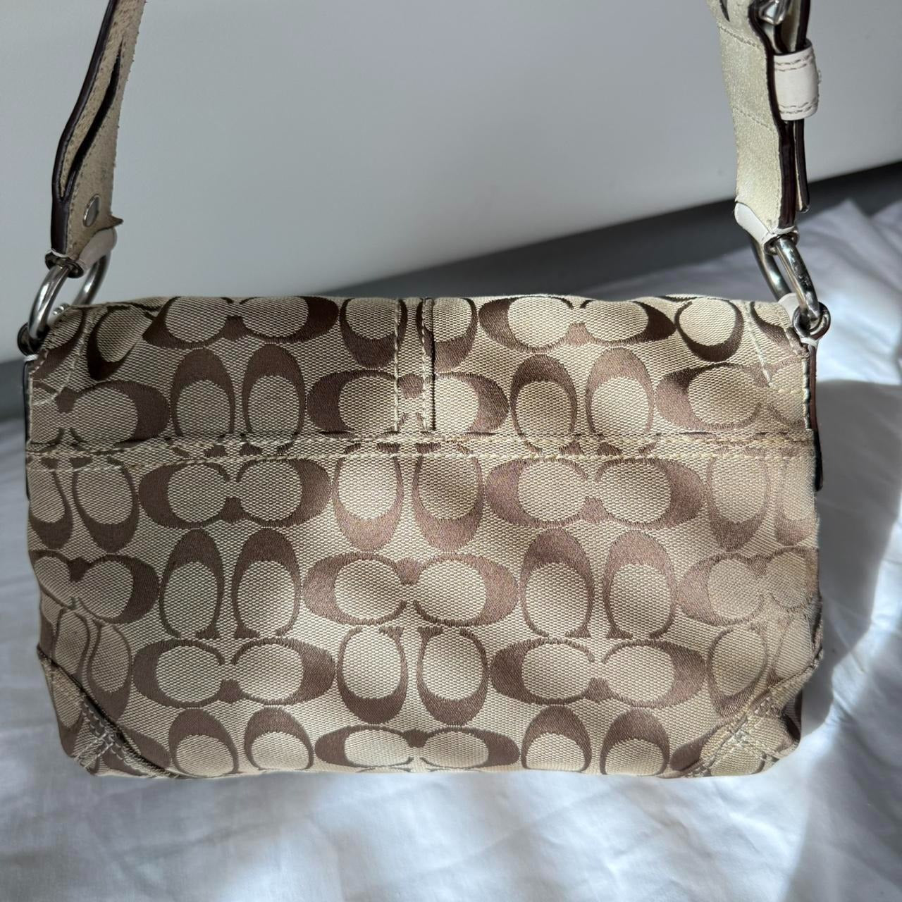 Coach soho jacquard shoulder bag
