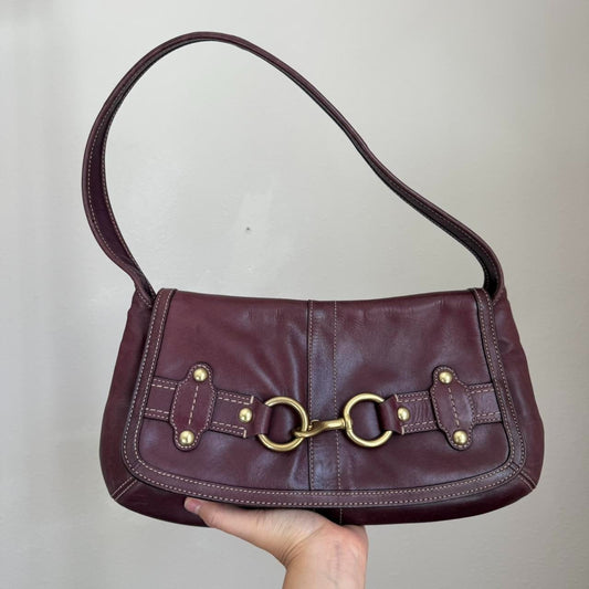 Authentic Coach Ergo Belted Flap Bag