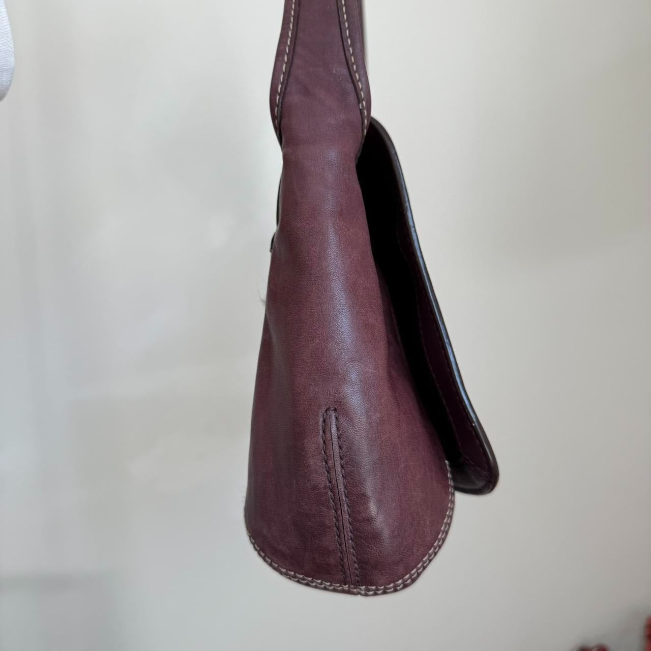 Authentic Coach Ergo Belted Flap Bag