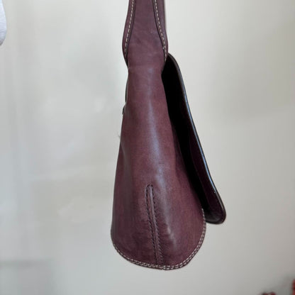 Authentic Coach Ergo Belted Flap Bag