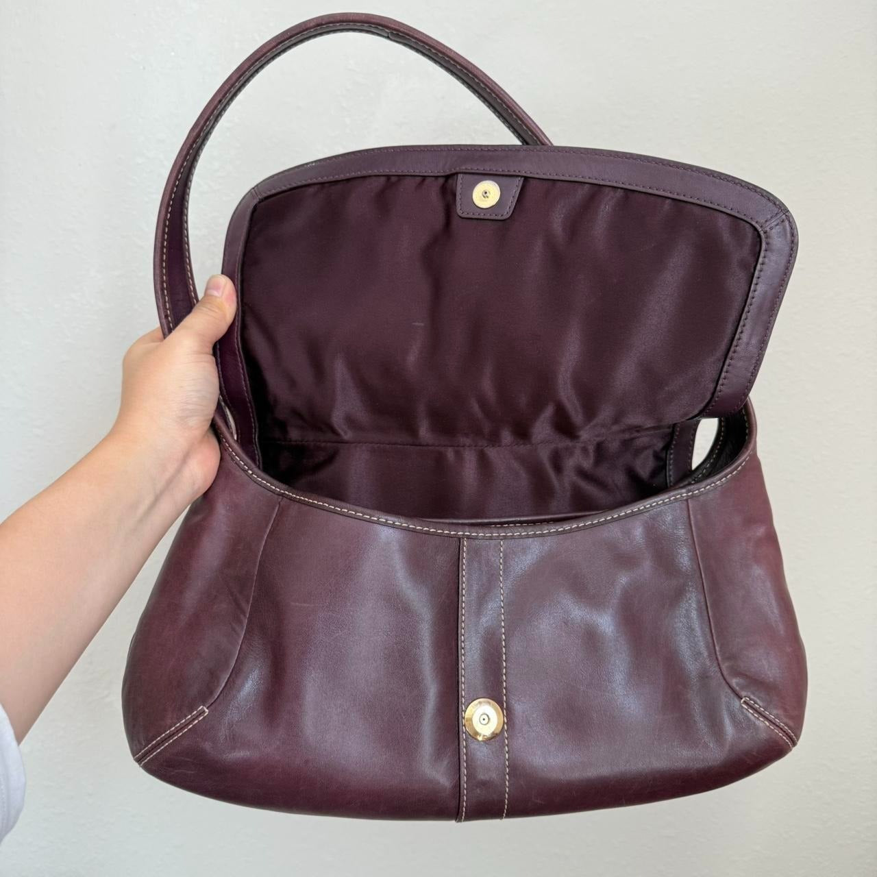 Authentic Coach Ergo Belted Flap Bag