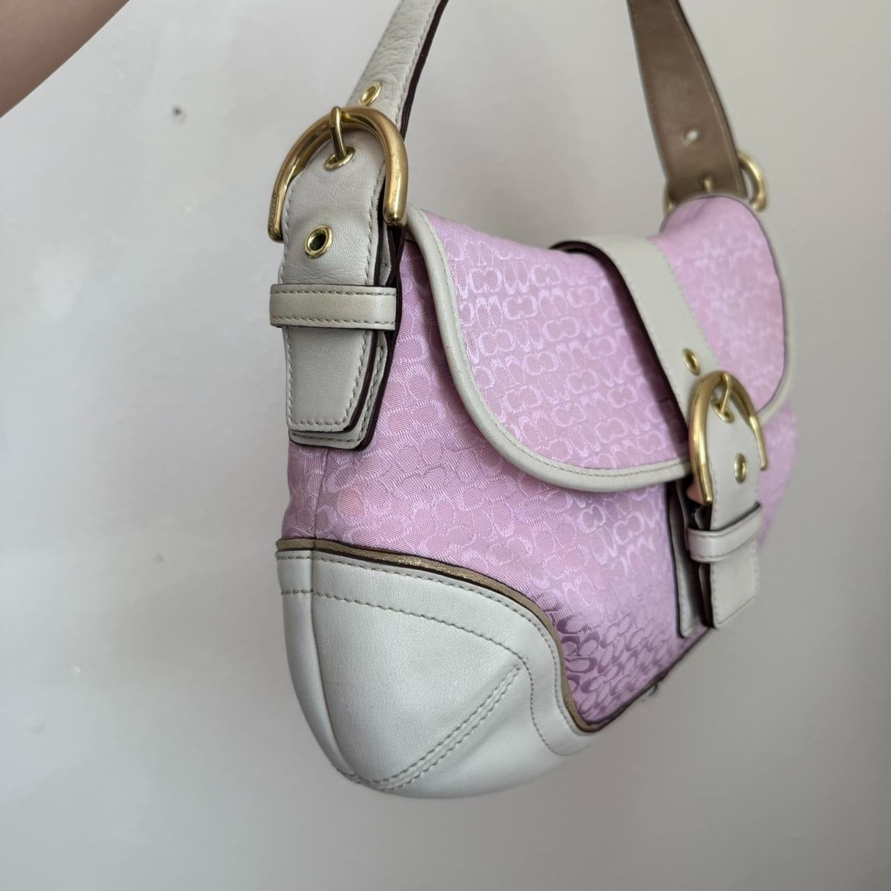Vintage Coach Soho Jacquard shoulder bag