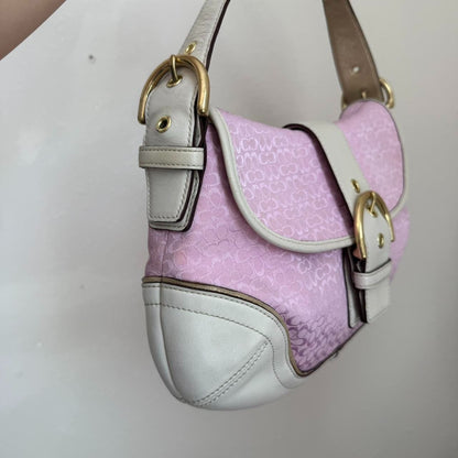 Vintage Coach Soho Jacquard shoulder bag