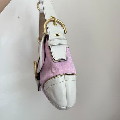 Vintage Coach Soho Jacquard shoulder bag