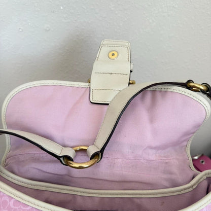 Vintage Coach Soho Jacquard shoulder bag