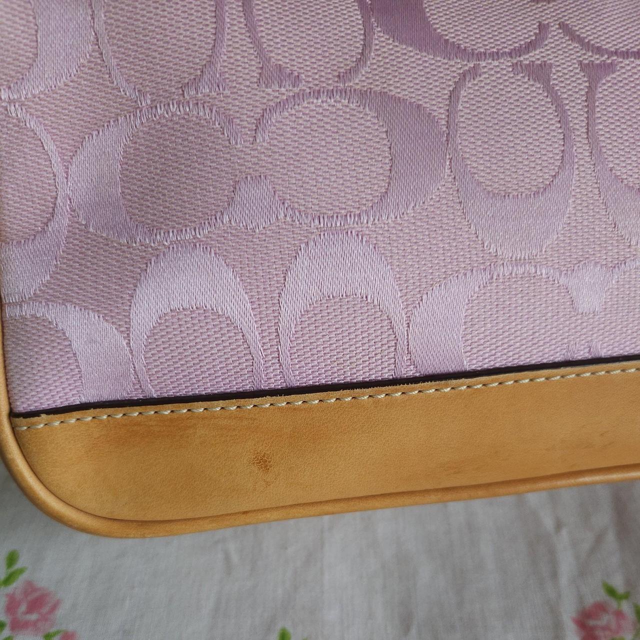 Y2K Vintage Coach Pink Demi Shoulder Bag Purse🌺🩷