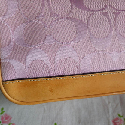 Y2K Vintage Coach Pink Demi Shoulder Bag Purse🌺🩷