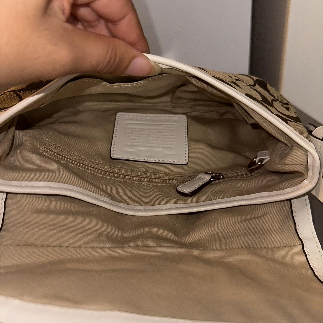 Coach Y2K Mini Soho Khaki/Ivory🌺🩷