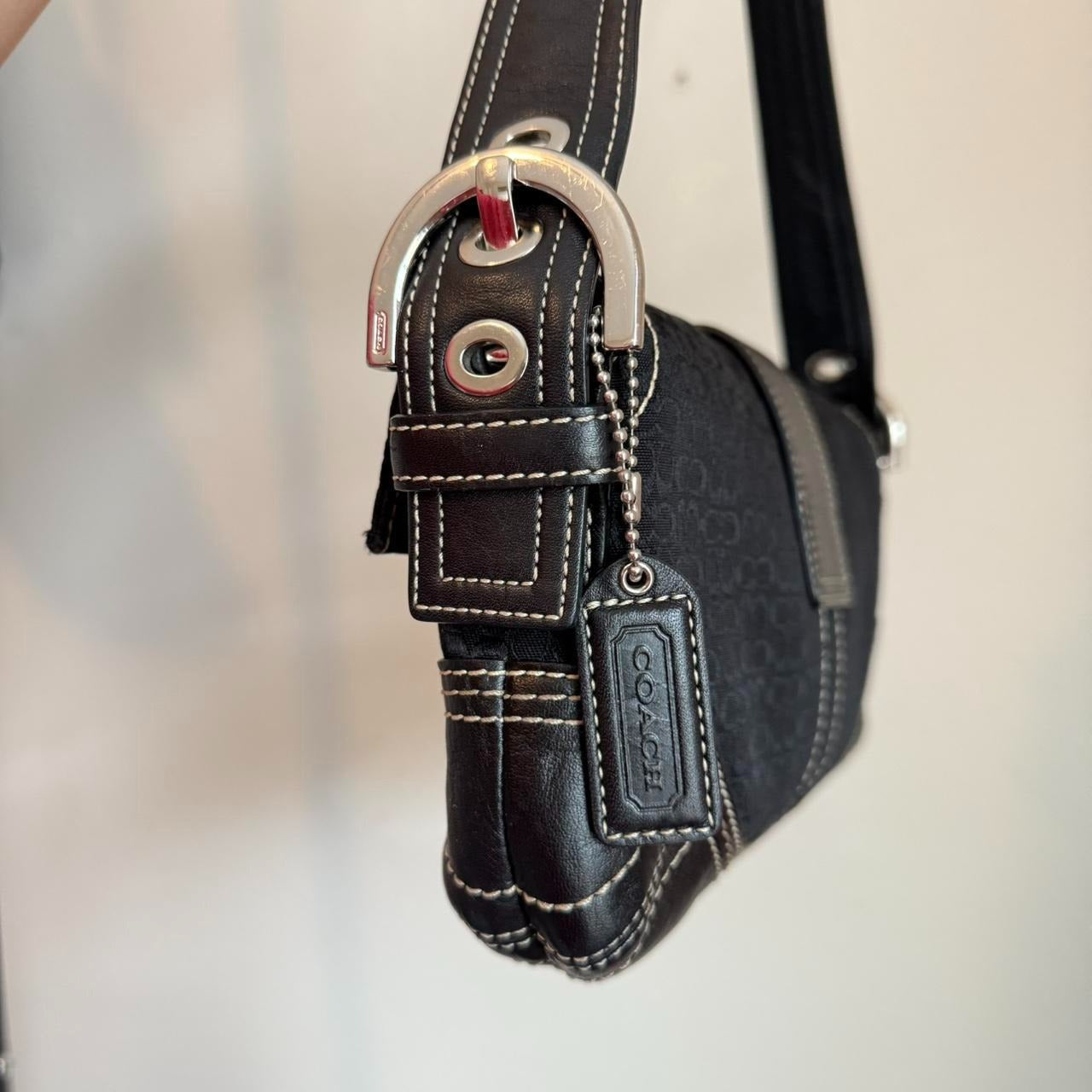 Authentic Coach Soho Baguette shoulder bag