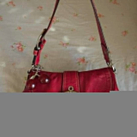 ❤️ Vintage Y2K Coach Red Soho Buckle Shoulder Purse ❤️