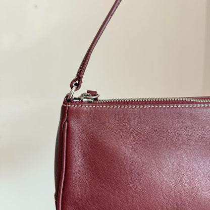 Vintage Coach Leather Hampton Baguette Shoulder bag