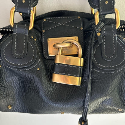 Authentic black Chloe paddington bag🩷🍒