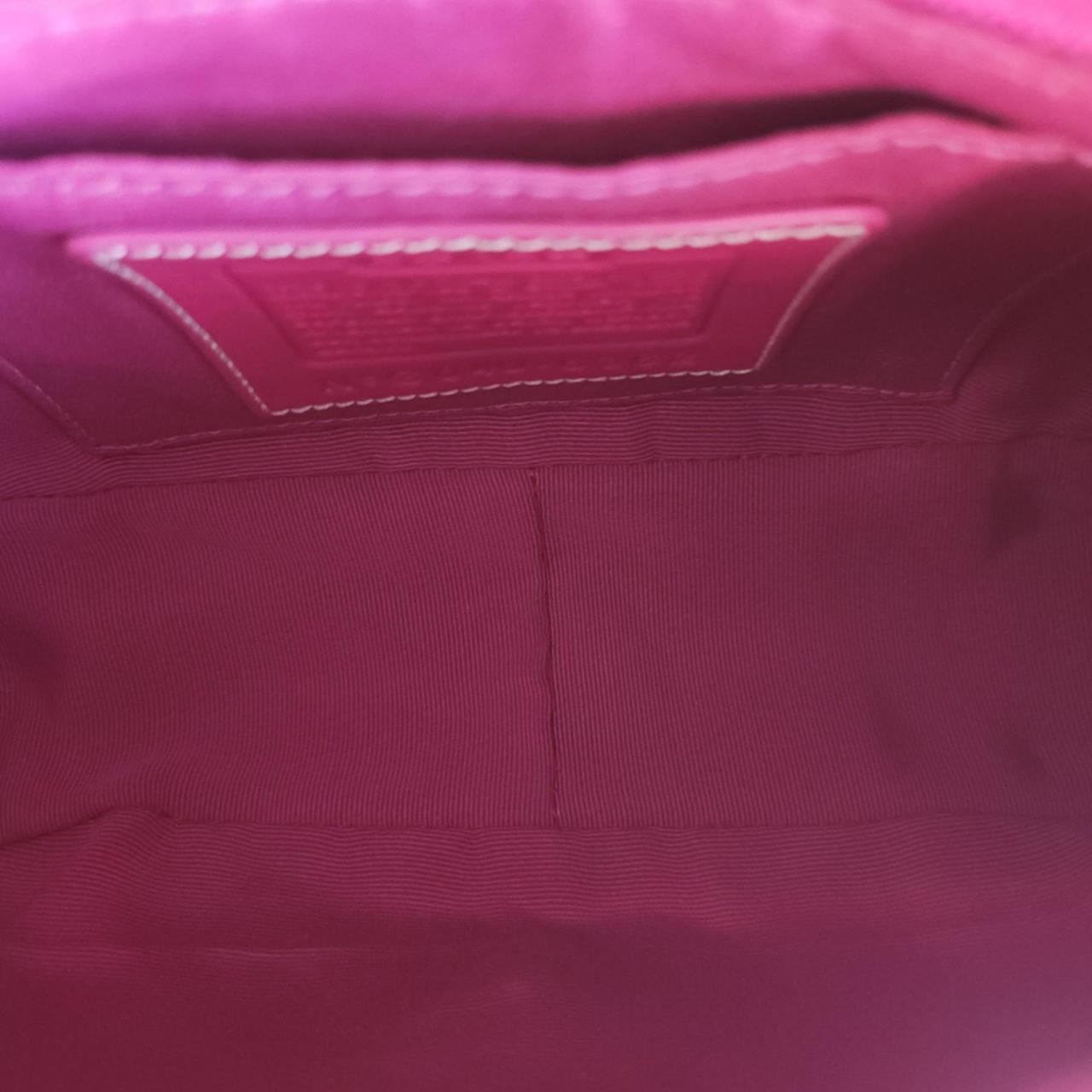 Y2K Vintage Coach Barbie Pink Suede Mini Demi Buckle Shoulder Bag🌺🩷