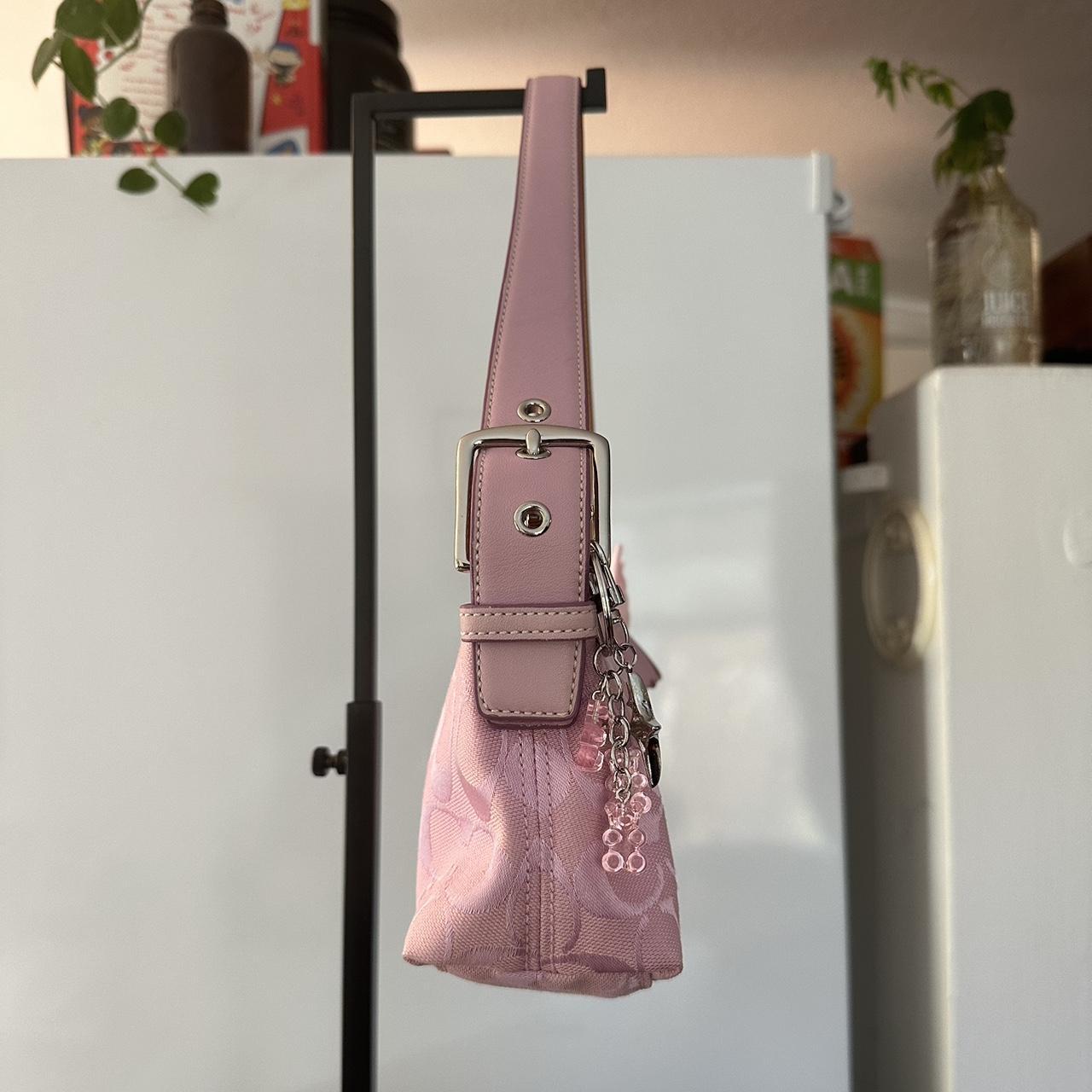 Coach Bubblegum Pink Y2K Demi Baguette🌲🍀