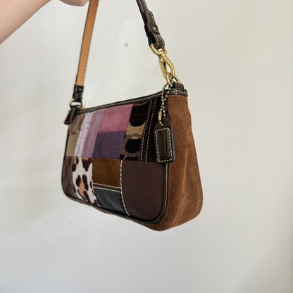 Vintage Coach Patchwork Demi y2k Pouch