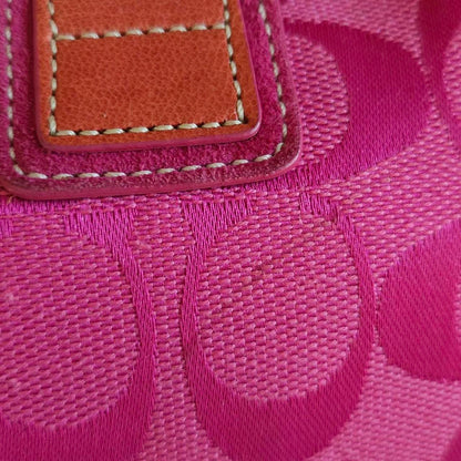 Y2K Vintage Coach Barbie Pink Suede Mini Demi Buckle Shoulder Bag🌺🩷