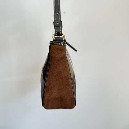 Vintage Coach Patchwork Demi y2k Pouch