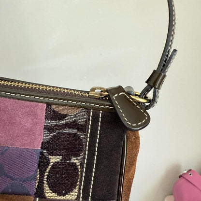 Vintage Coach Patchwork Demi y2k Pouch