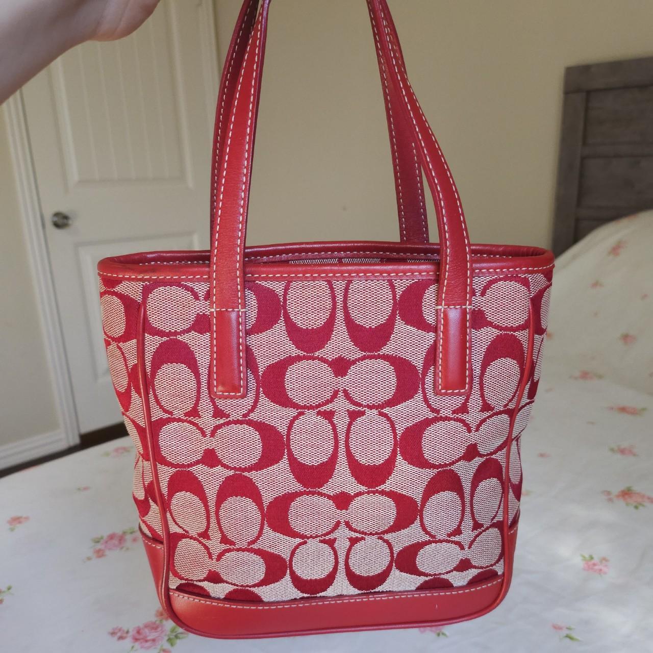🍒 Y2K Vintage Coach Mini Tote Handbag 🍒