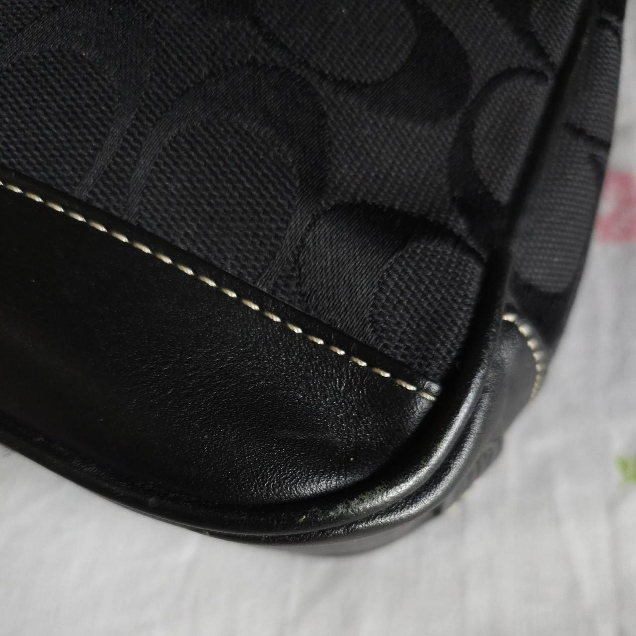 ❤️ Vintage Y2K Coach Demi Black Gold Shoulder Bag Purse ❤️