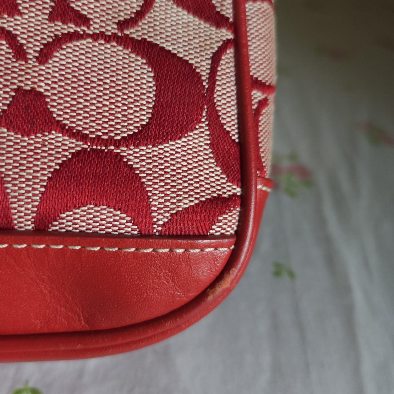 ❤️ Vintage Y2K Demi Red Signature Cs Mini Shoulder Bag Purse ❤️