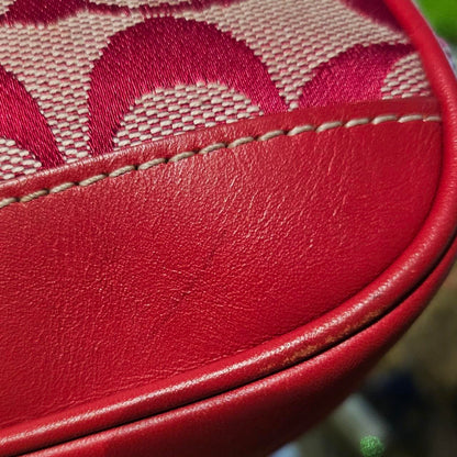 ❤️ Vintage Y2K Demi Red Signature Cs Mini Shoulder Bag Purse ❤️