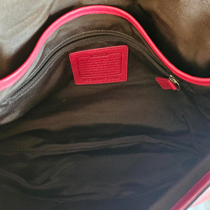 ❤️ Vintage Y2K Coach Red Soho Buckle Shoulder Purse ❤️