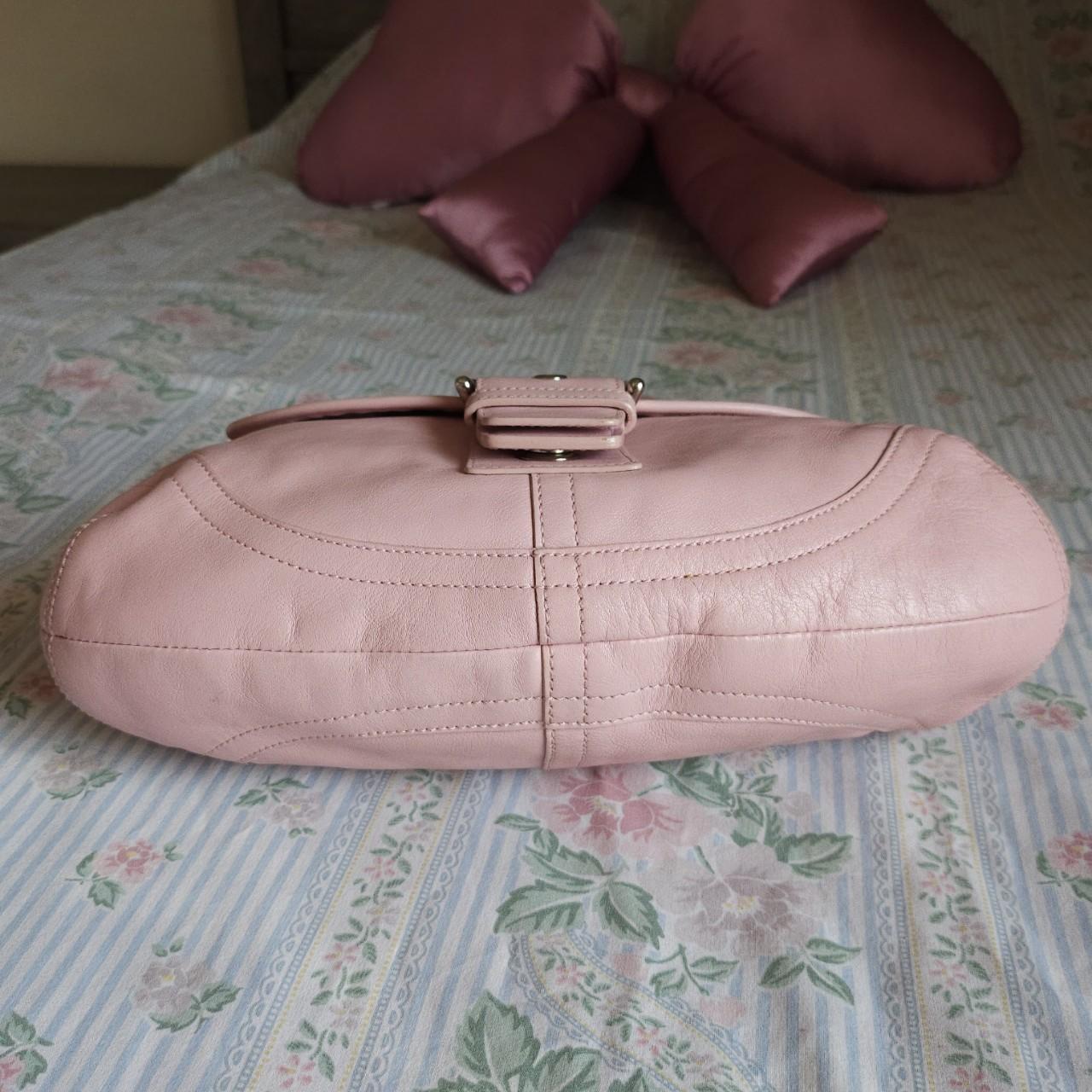 Y2K Coach Baby Pink Soho Shoulder Bag Purse🌺🩷