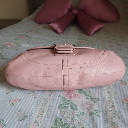 Y2K Coach Baby Pink Soho Shoulder Bag Purse🌺🩷