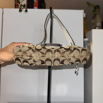 Coach Y2K Mini Soho Khaki/Ivory🌺🩷