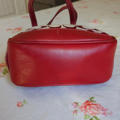 🍒 Y2K Vintage Coach Mini Tote Handbag 🍒