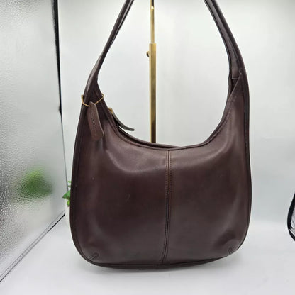 Rare Made In USA Old Coach 9025 Shoulder Bag Mahogany Brown Vintage J7D Y2K 90's💜🍇