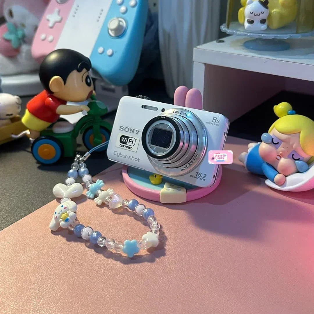 ✨ Authentic Sony Cybershot DSC-WX80 in milky white PreOwned 💖