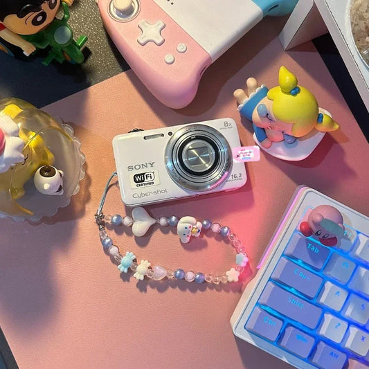✨ Authentic Sony Cybershot DSC-WX80 in milky white PreOwned 💖