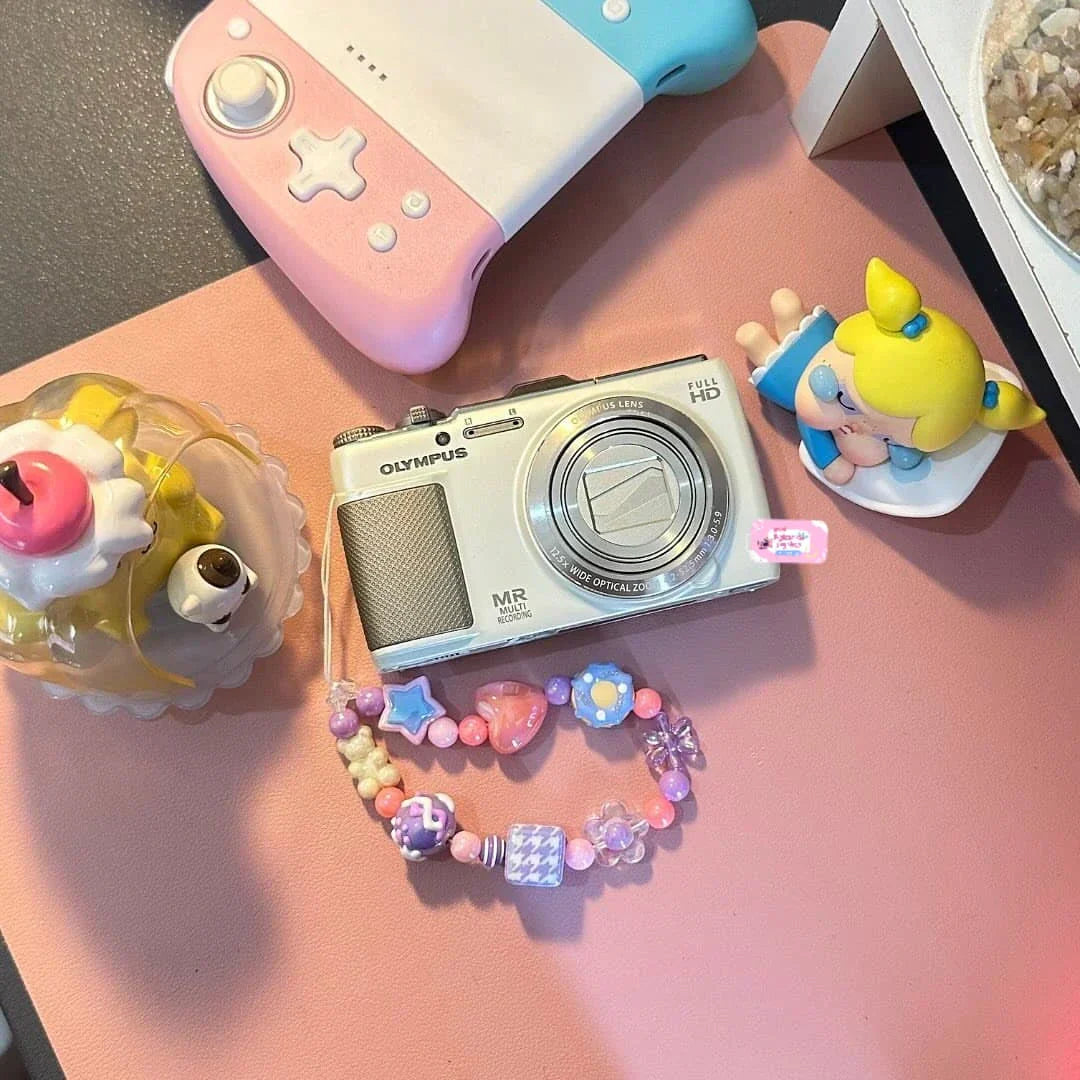 ✨ Authentic Olympus SH-25MR in white-beige PreOwned 💖
