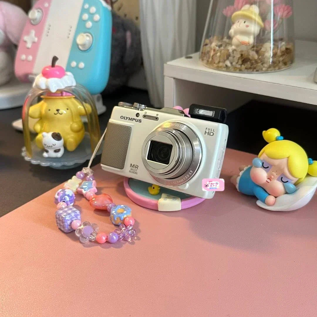 ✨ Authentic Olympus SH-25MR in white-beige PreOwned 💖