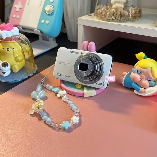 ✨ Authentic Sony Cybershot DSC-WX7 in milky white PreOwned 💖