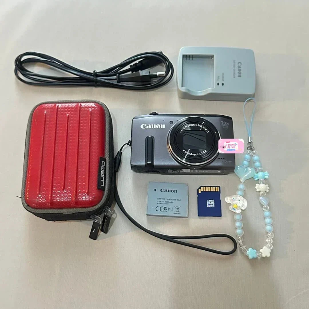 ✨ Authentic Canon PowerShot SX270HS in dark gray PreOwned 💖