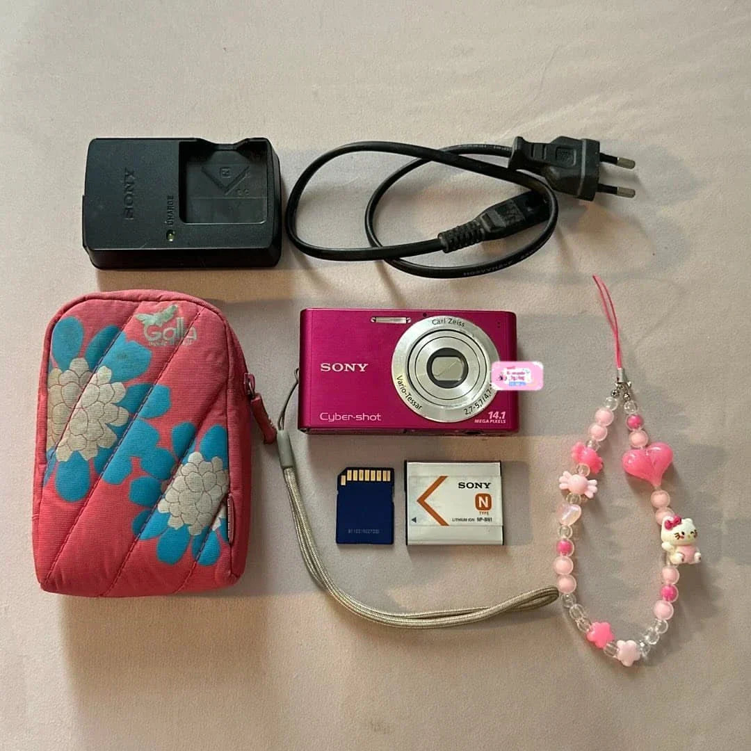 ✨ Authentic Sony Cybershot DSC-W320 in hot pink PreOwned 💖