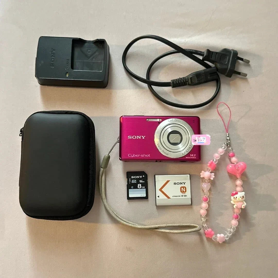 ✨ Authentic Sony Cybershot DSC-W530 in hot pink PreOwned 💖