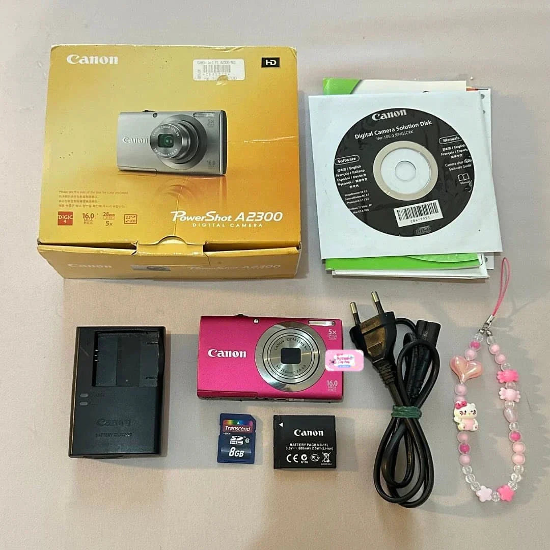 ✨ Authentic Canon PowerShot A2300 in hot pink PreOwned 💖
